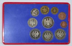 Almanya (J Hamburg Darphanesi) 1979 Tedavül-Hatıra Para Seti, Orijinal Kapalı Plastik muhafazasında