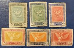 1930.KLASİK. .QUINTA DE GOYA.İSPANYA 6 PUL  DAMGASIZ