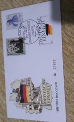 LOT.12 » 1990 ALMANYA  ÖZEL DAMGALI FDC