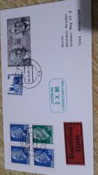 LOT.8 » 1990 ALMANYA DDR ÖZEL DAMGALI FDC