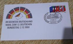 LOT.6 » 1990 ALMANYA  ÖZEL DAMGALI FDC