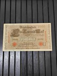 1910 Almanya 1000 Mark Reichsbanknote — Berlin Tarihli — Antika Banknot ( Nr. 6020138  )