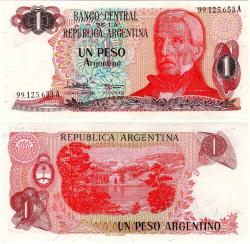 P#311a.2 Arjantin 1 Peso 1983-1984 ÇİL 99...653A