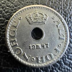 Norveç 10 Öre 1947