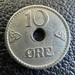 Norveç 10 Öre 1947