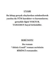 Abisiz Cemil 1 (KİŞİYE ÖZEL İMZALI)