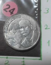 Brezilya 50 Centavos 2008 - Görünen iyi haliyle  - 2000 ve sonrası madeni para koleksiyonu