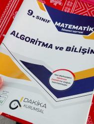 KAREKÖK YAYINLARI, 9. SINIF MATEMATİK ÖĞRENCİ DEFTERİ ALGORİTMA ve BİLİŞİM