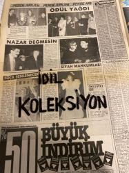 HAFTANIN SESİ GAZETESİ - DOĞUM GÜNÜ HEDİYESİ (TURKİSH - NEWSPAPER) -  27 OCAK 1989 - SAYI : 4 - TAM TAKIM 12 SAYFADIR -Hülya Avşar-İbrahim Tatlıses-Orhan Gencebay-Selami Şahin-Vedat Yıldırımbora-İrfan Tözüm-Yalçın Dümer-Macit Koper-Oya Aydoğan-Harika Avcı-Nuray Hafiftaş-Emrah-Şahap Yılmaz-Şeyda Senem-Şeyda Paftalı-Aydın Sağın-Ali Poyrazoğlu-Hadi Çaman-Kemal Sunal-Perran Kutman-Ertem Eğilmez-Zeki Müren-Emel Sayın-Yavuz Asöcal-İlknur-Kenan Çınar-Nejat Alp-Coşkun Sabah-Selin Dilmen-Samim Utku-İlhan İmer-Cem Özer-Fulya-Sibel Egemen-Aysel Gürel-Tuna-İbrahim Tatlıses-Nazan Şoray-Ayşegül-Nejat Cinsli-Hasan Ali-Yasemin-Jefi Kamhi-Tahir-Meral Güler-Sema Çelebi-Tilda Tezmen-Şebnem Çapa-Osman-Zeynep Çarmıklı-Nursen-Ömer Gündüz-Türkan Eczacıbaşı-Zeki Müren-Bülent Ersoy-Fatma Girik-Emin Sungur-Hülya Koçyiğit-Ahmet Daymaz-Mustafa Güneş-Murat Özbir-Yaşar Kekeva-Müslüm Gürses-Devran Çağlar-Cengiz Kurtoğlu-Nejat Alp-İbrahim Tatlıses-Mine Koşan-Burak Barış-Nilüfer-Banu-Selçuk Taşar-Orhan Akdeniz-Türkan