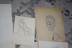 1980  SENELERINE AİT KARAKALEM AMATÖR CİZİMLER DETAYLAR RESIMLERDE LOT HALİNDE HEPSİDE GÖNDERİLECEKTIR ( R21 -1