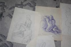 1980  SENELERINE AİT KARAKALEM AMATÖR CİZİMLER DETAYLAR RESIMLERDE LOT HALİNDE HEPSİDE GÖNDERİLECEKTIR ( R21 -1