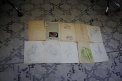 LOT.18 » 1980  SENELERINE AİT KARAKALEM AMATÖR CİZİMLER DETAYLAR RESIMLERDE LOT HALİNDE HEPSİDE GÖNDERİLECEKTIR ( R21 -2