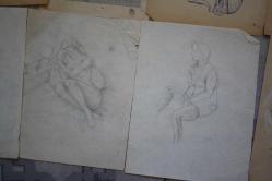 1980  SENELERINE AİT KARAKALEM AMATÖR CİZİMLER DETAYLAR RESIMLERDE LOT HALİNDE HEPSİDE GÖNDERİLECEKTIR ( R21 -2