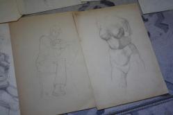 1980  SENELERINE AİT KARAKALEM AMATÖR CİZİMLER DETAYLAR RESIMLERDE LOT HALİNDE HEPSİDE GÖNDERİLECEKTIR ( R21 -3