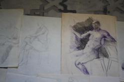 1980  SENELERINE AİT KARAKALEM AMATÖR CİZİMLER DETAYLAR RESIMLERDE LOT HALİNDE HEPSİDE GÖNDERİLECEKTIR ( R21 -4