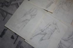 1980  SENELERINE AİT KARAKALEM AMATÖR CİZİMLER DETAYLAR RESIMLERDE LOT HALİNDE HEPSİDE GÖNDERİLECEKTIR ( R21 -4