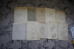 LOT.16 » 1980  SENELERINE AİT KARAKALEM AMATÖR CİZİMLER DETAYLAR RESIMLERDE LOT HALİNDE HEPSİDE GÖNDERİLECEKTIR ( R21 -5