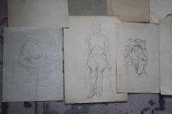 1980  SENELERINE AİT KARAKALEM AMATÖR CİZİMLER DETAYLAR RESIMLERDE LOT HALİNDE HEPSİDE GÖNDERİLECEKTIR ( R21 -5