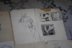 1980  SENELERINE AİT KARAKALEM AMATÖR CİZİMLER DETAYLAR RESIMLERDE LOT HALİNDE HEPSİDE GÖNDERİLECEKTIR ( R21 -6