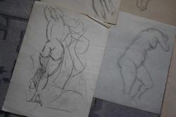 1980  SENELERINE AİT KARAKALEM AMATÖR CİZİMLER DETAYLAR RESIMLERDE LOT HALİNDE HEPSİDE GÖNDERİLECEKTIR ( R21 -6