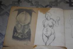 1980  SENELERINE AİT KARAKALEM AMATÖR CİZİMLER DETAYLAR RESIMLERDE LOT HALİNDE HEPSİDE GÖNDERİLECEKTIR ( R21 -7