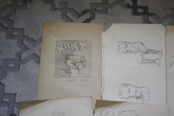 1980  SENELERINE AİT KARAKALEM AMATÖR CİZİMLER DETAYLAR RESIMLERDE LOT HALİNDE HEPSİDE GÖNDERİLECEKTIR ( R21 -8