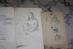 1980  SENELERINE AİT KARAKALEM AMATÖR CİZİMLER DETAYLAR RESIMLERDE LOT HALİNDE HEPSİDE GÖNDERİLECEKTIR ( R21 -8