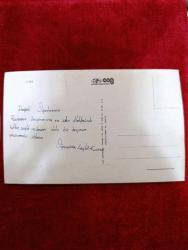 Dönem ürünü bayram tebrik kartı kartpostal