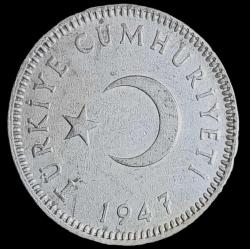 LOT.2 » 1947 50 Kuruş gümüş 4gr