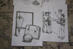 19XX  SENELERINE AİT KARAKALEM AMATÖR CİZİMLER DETAYLAR RESIMLERDE LOT HALİNDE HEPSİDE GÖNDERİLECEKTIR ( R21 B3