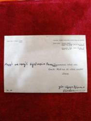 Dönem ürünü İstanbul Topkapı sarayı kartpostal