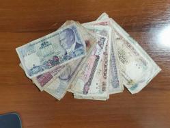 6-7 EMİSYON YERLİ ESKİ KAĞIT PARALAR LOTU