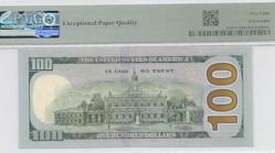Amerika 100 dollar 2017. Çil çok yüksek kondisyon. Replacement RADAR