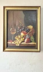 natürmort tablo yağlı boya tablo