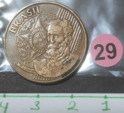 Brezilya 25 Centavos 2004  Madeni para Koleksiyonu Amerika 2000 yılı ve sonrası para koleksiyonu