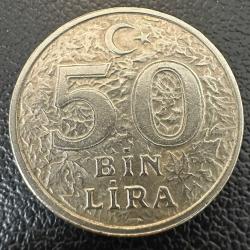 Türkiye 50 Bin Lira 1996. Dünya Gıda Zirvesi Roma