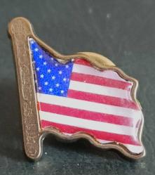Amerika Birleşik Devletleri Bayrağı Rozet