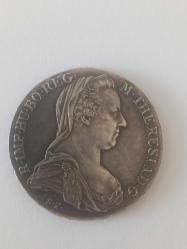 Maria Theresa Thaler 1780 - Avusturya Macaristan İmparatorluğu Gümüş Ticaret Parası (MTT)