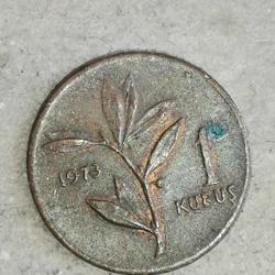 TÜRKİYE  1973     1   KURUŞ