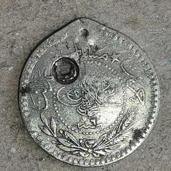 OSMANLI DEVLETİ  1327 / 6    5 PARA   SULTAN MEHMET REŞAT  (HALİYLE)