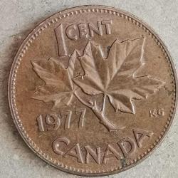 KANADA 1977   1  CENT