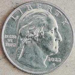 AMERİKA  2022  D   25  CENT   ÇEYREK DOLAR  HATIRA  Amerikan Kadınları - Wilma Mankiller