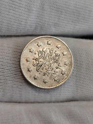 Sultan Abdülhamit 1293/20 Gümüş 1 Kuruş Çil