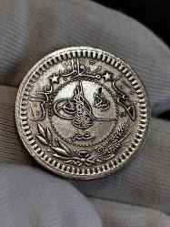 Sultan Reşat 1327/5 Nikel 40 Para Çil