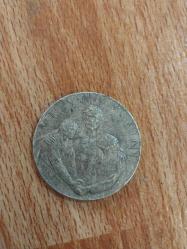 Vatikan Hristiyanlık temalı dini madalya. 1975 Üretimi Gümüş veya Yoğun Gümüş Kaplama.