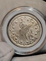 Sultan Abdülmecid 1255/17 Gümüş 5 Kuruş Nadir