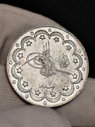 Sultan Reşat 1327/7 Gümüş 10 Kuruş Çil