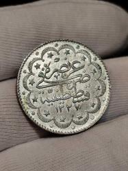 Sultan Reşat 1327/7 Gümüş 10 Kuruş Çil