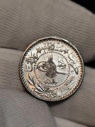 Sultan Reşat 1327/4 Nikel 10 Para Çil