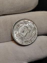 Sultan Reşat 1327/4 Nikel 10 Para Çil